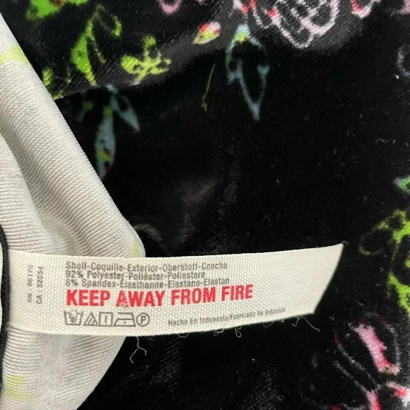 Free people floral velour slouchy babe bodysuit - Picture 11 of 12